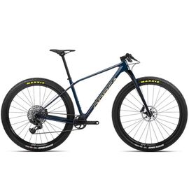 Горный велосипед MTB Orbea Alma M-LTD, 29", 2023, М227, Вариант УТ-00350275: Размер: L (180-190 см), Цвет: Темно-синий/золотой, изображение  - НаВелосипеде.рф