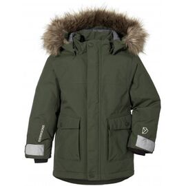 Куртка детская DIDRIKSONS KURE KIDS PARKA 492 тайга, 100, 503826, изображение  - НаВелосипеде.рф