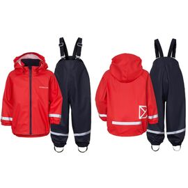 Костюм детский DIDRIKSONS CLOUDMAN KID'S RAINSUIT 305 розовый/кумачовый, 504230, Вариант УТ-00351599: 100 504230, изображение  - НаВелосипеде.рф