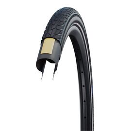 Покрышка Schwalbe 29x1.75 (47-622) ROAD CRUISER K-Guard, TwinSkin B/G HS484 GREEN 50EPI, 11101285, изображение  - НаВелосипеде.рф