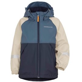 Куртка детская DIDRIKSONS PIKE KIDS GALON JKT 523, синяя дымка, 504145, Вариант УТ-00351720: Рост: 100, Цвет: синяя дымка, изображение  - НаВелосипеде.рф