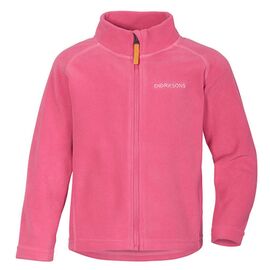 Кофта детская DIDRIKSONS MONTE KID'S JKT 667, неоновый розовый, 504169, Вариант УТ-00351726: Рост: 100, Цвет: неоновый розовый, изображение  - НаВелосипеде.рф