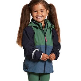 Куртка детская Didriksons BLOCK KIDS JKT 528, зеленый туман, 504009, изображение  - НаВелосипеде.рф