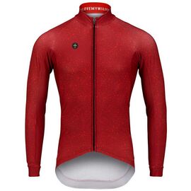 Веломайка Wilier Kosmos, длинный рукав, красный, WL359, Вариант УТ-00352402: Размер: L, Цвет: красный, изображение  - НаВелосипеде.рф