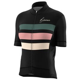 Велофутболка Biemme FIAMMETTA LADY, короткий рукав, черный, 2023, A11P2032L, Вариант УТ-00352676: Размер: L, Цвет: Черный, изображение  - НаВелосипеде.рф