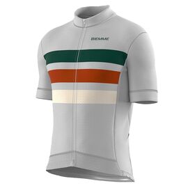 Велофутболка Biemme FIAMMETTA, короткий рукав, серый, 2023, A11P2032M, Вариант УТ-00352801: Размер: S, Цвет: Серый, изображение  - НаВелосипеде.рф