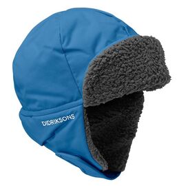 Шапка детская DIDRIKSONS BIGGLES KID'S HAT 482, берлинская лазурь, 504374, Вариант УТ-00352882: Размер: 50, Цвет: берлинская лазурь, изображение  - НаВелосипеде.рф