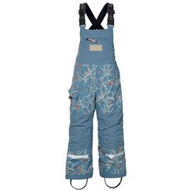 Брюки детские DIDRIKSONS POLARBJORNEN PR KIDS PANTS 504, снегири на голубом, 504364, Вариант УТ-00352925: Рост: 100, Цвет: снегири на голубом, изображение  - НаВелосипеде.рф