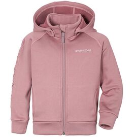 Толстовка детская DIDRIKSONS CORIN KIDS JKT 519, розовый мел, 504117, Вариант УТ-00352991: Рост: 110, Цвет: Розовый мел, изображение  - НаВелосипеде.рф