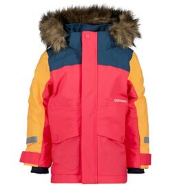 Куртка детская DIDRIKSONS BJARVEN KIDS PARKA 502, малиново-розовый, 504266, Вариант УТ-00353102: Рост: 100, Цвет: Малиново-розовый, изображение  - НаВелосипеде.рф