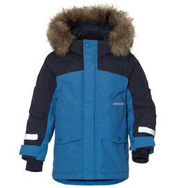 Куртка детская DIDRIKSONS BJARVEN KIDS PARKA 482, берлинская лазурь, 504266, изображение  - НаВелосипеде.рф