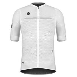 Веломайка GOBIK CARRERA UNISEX MOON, короткий рукав, белый, 10-01-006-028, Вариант УТ-00353355: Размер: L, Цвет: белый, изображение  - НаВелосипеде.рф
