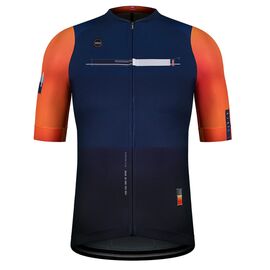 Веломайка GOBIK CX PRO UNISEX BATHYAL, короткий рукав, темно-синий/оранжевый, 10-01-001-180, Вариант УТ-00353357: Размер: L, Цвет: Темно-синий/оранжевый, изображение  - НаВелосипеде.рф