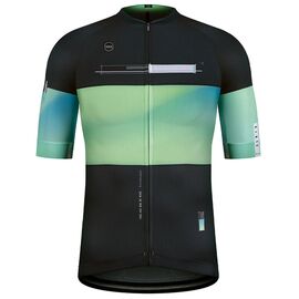 Веломайка GOBIK CX PRO UNISEX FIJI, короткий рукав, черный/зеленый, 10-01-001-174, Вариант УТ-00353362: Размер: L, Цвет: Черный/зеленый, изображение  - НаВелосипеде.рф