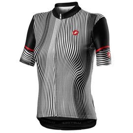 Веломайка Castelli ILLUSIONE, женская, короткий рукав, черный/белый, 4521053, Вариант УТ-00353527: Размер: L, Цвет: черный/белый, изображение  - НаВелосипеде.рф