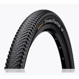 Велопокрышка CONTINENTAL Double Fighter 3 Reflex, 26x1.9, 50-559, MTB, black, wire bead, 180 tpi, RA36526190, изображение  - НаВелосипеде.рф