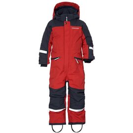 Комбинезон детский DIDRIKSONS NEPTUN KIDS COVERALL 498, темно-красный, 504269, Вариант УТ-00353636: Размер: 100, Цвет: темно-красный, изображение  - НаВелосипеде.рф