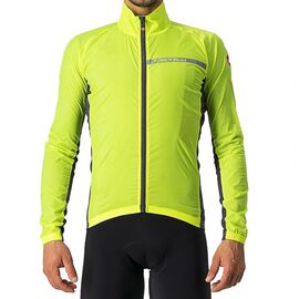Велокуртка Castelli SQUADRA STRETCH, жёлтый, 4521511, Вариант УТ-00353950: Размер: L, Цвет: Жёлтый fluo, изображение  - НаВелосипеде.рф