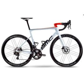 Велосипед шоссейный BMC Teammachine SLR 01 FOUR Force AXS Disc Revox, 28", 2023, SLR01FOURLESRM3, Вариант УТ-00354405: Размер: 47 (150-166 см), Цвет: Белый/красный/черный, изображение  - НаВелосипеде.рф