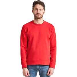 Свитер мужской DIDRIKSONS RUTGER USX SWEATER 382 красная лава, 503053, изображение  - НаВелосипеде.рф