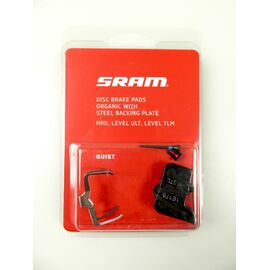 Колодки тормозные SRAM AVID DISC BRAKE, LEVEL Ultimate and TLM, HRD, organic pad, ind. packed, A249840, изображение  - НаВелосипеде.рф