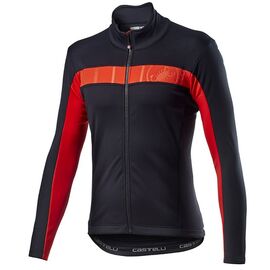 Велокуртка Castelli MORTIROLO VI, мужская, черный/красный, 4520506, Вариант УТ-00354864: Размер: L, Цвет: Черный/красный, изображение  - НаВелосипеде.рф