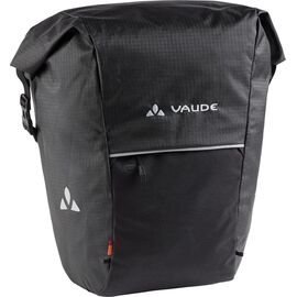 Сумка велосипедная VAUDE Road Master Roll-It Waxed 010, black, 14363, изображение  - НаВелосипеде.рф