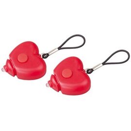 Фонарик декоративный Vinca Sport "сердце", 1 яркий диод, 2 режима работы, VL 178-3, изображение  - НаВелосипеде.рф