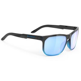 Очки велосипедные Rudy Project SOUNDRISE, Black Fade Crystal Azur Gloss - Multilaser Ice, SP136842-0011, изображение  - НаВелосипеде.рф