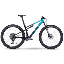 Велосипед MTB BMC Fourstroke 01 ONE X01 Eagle AXS, 29", Tturquoise/Black/Carbon, 2023, FS01One, Вариант УТ-00356100: Размер: M (170-180 см), Цвет: Tturquoise/Black/Carbon, изображение  - НаВелосипеде.рф