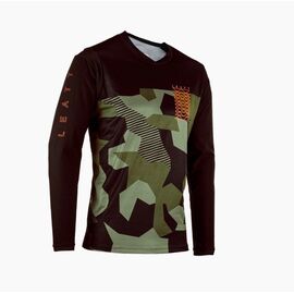 Велоджерси Leatt MTB Gravity 3.0 Jersey, Camo, M, 2023, 5023036152, изображение  - НаВелосипеде.рф