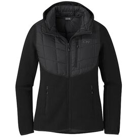 Женский свитер OUTDOOR Vashon Hybrid heather, черный, 2681330012, изображение  - НаВелосипеде.рф