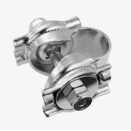 Замок седла TRIX  (хомут) серебристый, 004 silver, изображение  - НаВелосипеде.рф
