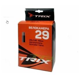 Велокамера TRIX 29"х 1.95/2.125 AV 48 мм, TBTX-29-195AV48, изображение  - НаВелосипеде.рф