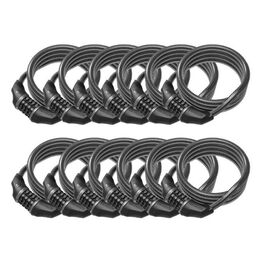 Замок кодовый Syncros SL-06 10x1850mm 12-ШТ essentials blac, ES281288-0001, изображение  - НаВелосипеде.рф