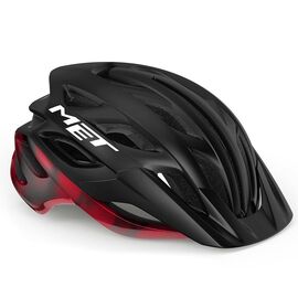 Велошлем Met Veleno MIPS, Black/Red, 2024, 3HM142CE00LNR1, Вариант УТ-00357462: Размер: L, Цвет: Black/Red, изображение  - НаВелосипеде.рф