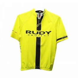 Майка Rudy Project Racemaster Pro, короткий рукав,  жёлтый fluo, RW10, Вариант УТ-00353073: L, Цвет: Жёлтый fluo, изображение  - НаВелосипеде.рф