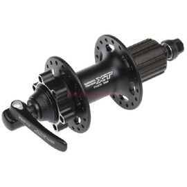 Велосипедная втулка Shimano XT M756A, задняя, под кассету, 32 отверстия, 8/9 скоростей, QR, EFHM756ABZL, изображение  - НаВелосипеде.рф