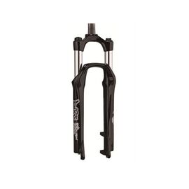 Вилка велосипедная RST Dirt Т, 26"х 28,6, пружинно-эластомерная, 100мм, V+D, черная, 1-0052, изображение  - НаВелосипеде.рф
