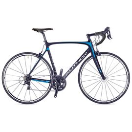 Шоссейный велосипед AUTHOR Charisma 55 28" 2017, Вариант УТ-00023377: Рама: 54 см (Рост: 160-170см); Цвет: черный/синий, изображение  - НаВелосипеде.рф
