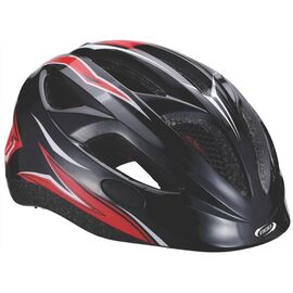 Детский велошлем BBB 2015, helmet Hero (flash), черно-красный, US:M (51-55 см), BHE-48, изображение  - НаВелосипеде.рф