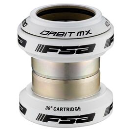 Рулевая колонка FSA ORBIT MX, шток 1.1/8, 98 грамм, белый, A6723, изображение  - НаВелосипеде.рф