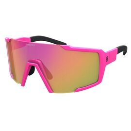 Очки SCOTT Shield acid pink/pink chrome, ES275380-7818276, изображение  - НаВелосипеде.рф