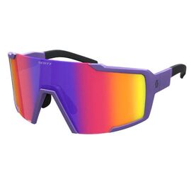 Очки SCOTT Shield ultra purple/teal chrome, ES275380-7811272, изображение  - НаВелосипеде.рф