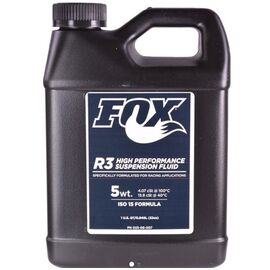 Масло FOX Sae 5 R3 ISO 1л, 025-06-007, изображение  - НаВелосипеде.рф