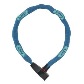 Замок вело ABUS, цепь на ключе 6806K/85см AQUA CATENA 6мм, класс защиты 6/15 голубой, 05-0090282, изображение  - НаВелосипеде.рф