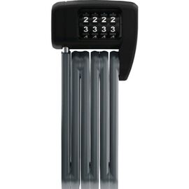 Замок вело ABUS складной на коде 4х разр 6055C/60см BK SH BORDO LITE MINI класс защиты 7/15, черный,  05-0062110, изображение  - НаВелосипеде.рф