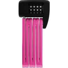 Замок вело ABUS складной на коде 4х разр 6055C/60см PK SYMBOLS BORDO LITE MINI класс защиты 7/15 розовый, 05-0062108, изображение  - НаВелосипеде.рф