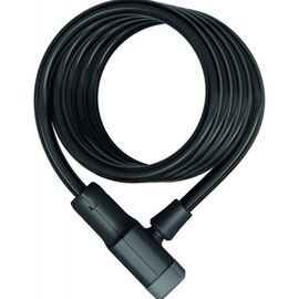 Замок вело ABUS трос на ключе Steel-O-flex 5510K/180см BK SR Primo класс защиты 3/15 черный, 05-0061468, изображение  - НаВелосипеде.рф