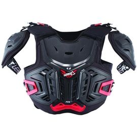 Защита панцирь подростковый Leatt Chest Protector 4.5 Pro Junior, Black/Red, 2024, 5017120131, Вариант УТ-00358363: Размер: L/XL, Цвет: Black/Red, изображение  - НаВелосипеде.рф